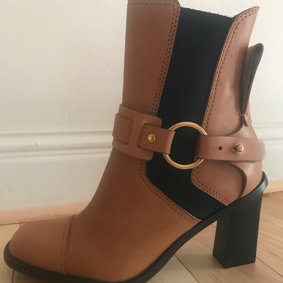 See By Chloe Ankle Boots Size 7.5US - Picture 7 of 12